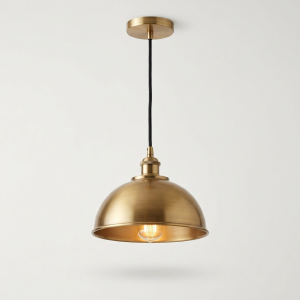 Aureole Brass Pendant